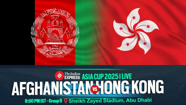 Afghanistan vs Hong Kong Live Cricket Score Asia Cup 2025