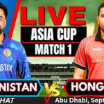 Afghanistan vs Hong Kong Live Cricket Score Asia Cup 2025