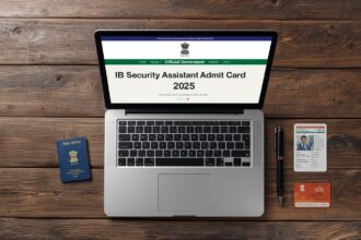 ib security assistant admit card 2025