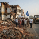 Political Storm in UP as Olympian Mohd Shahid’s Varanasi Home Razed for Road Project